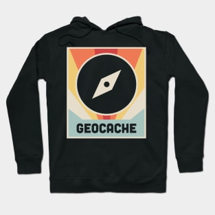 GEOCACHE | Vintage Style Poster Hoodie